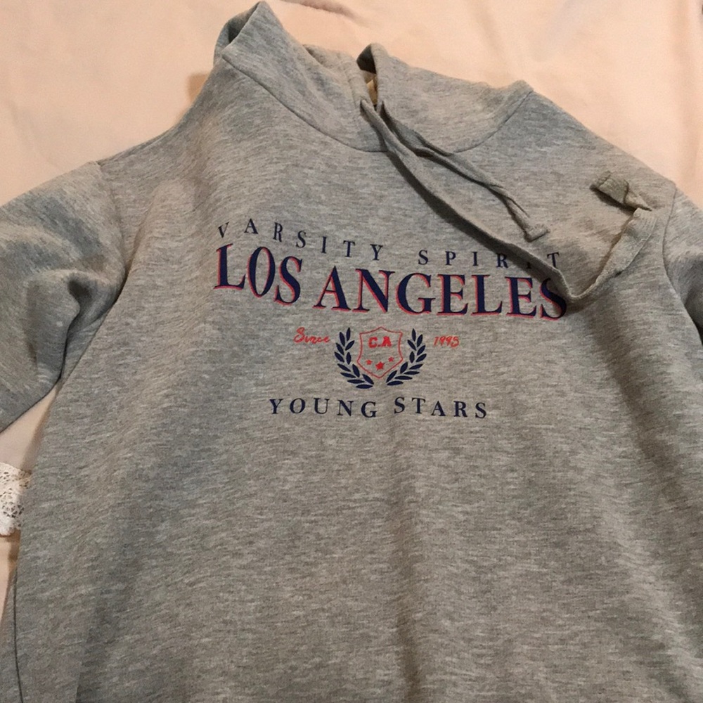 Grey hoodie